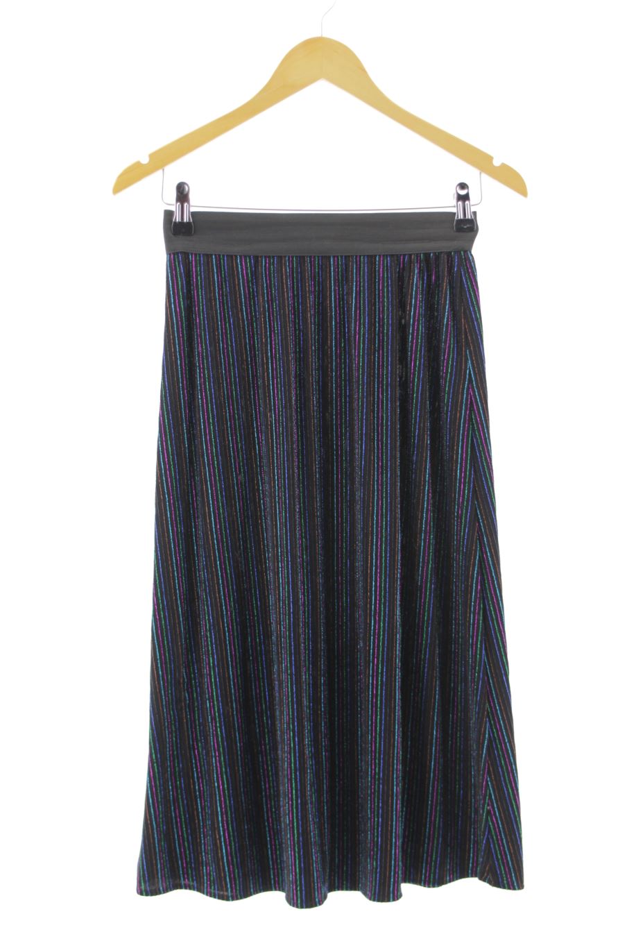 Aufwändiger Rock von Kauf Dich Glucklich Größe S, Farbe Gestreift, für