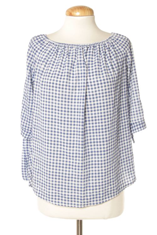 Blusa a maniche corte