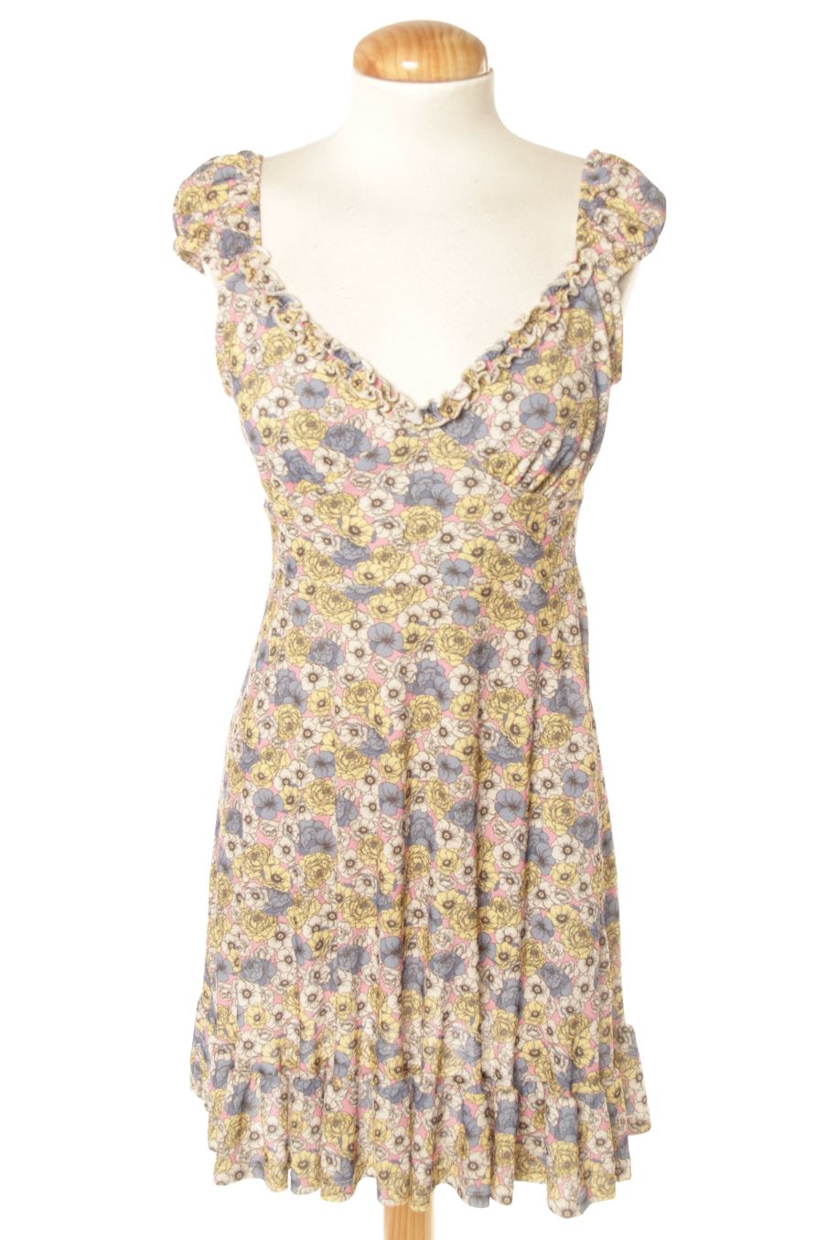 Robe casual Easy wear de la taille XS, de couleur fleurs