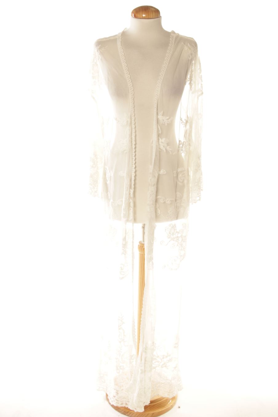 Kimono de PERCENTIL de la talla L, de color blanco