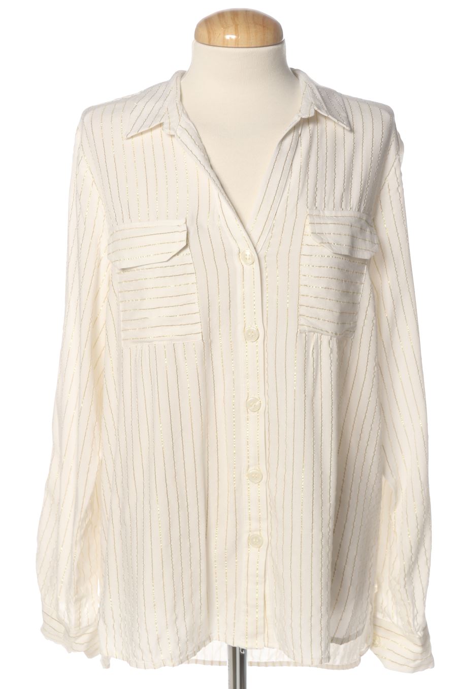 Camicia de Vero moda de la talla L, de color bianco