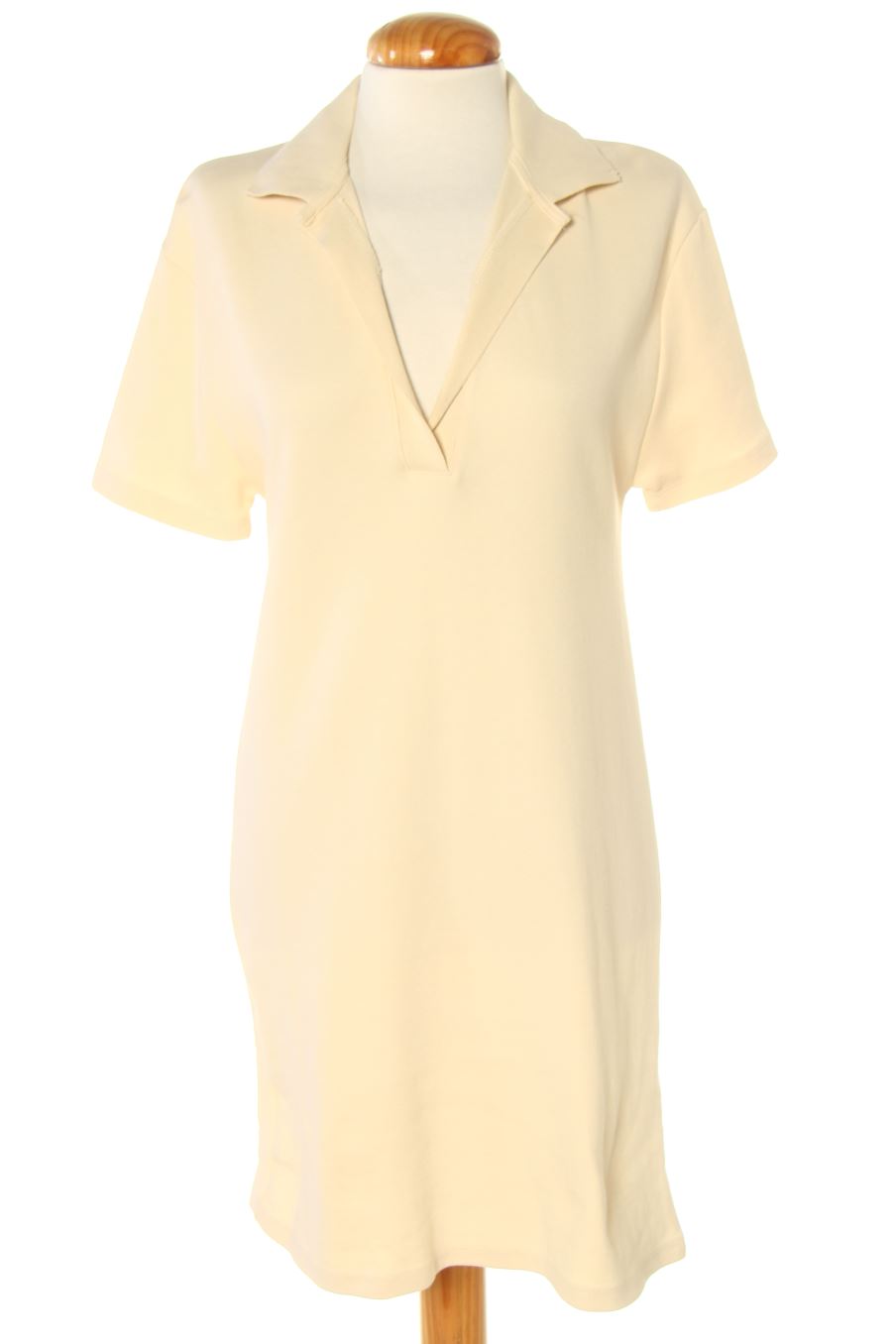 Robe casual Zara de la taille S, de couleur beige