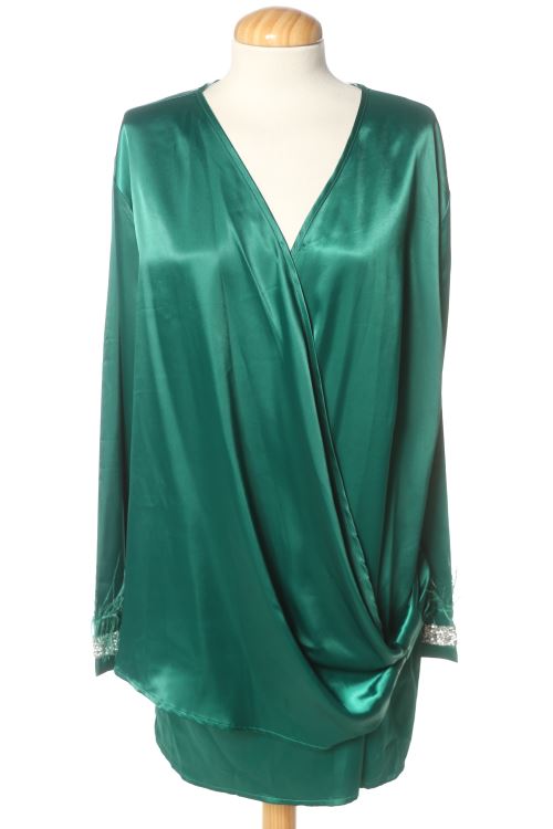 Blusa a maniche lunghe