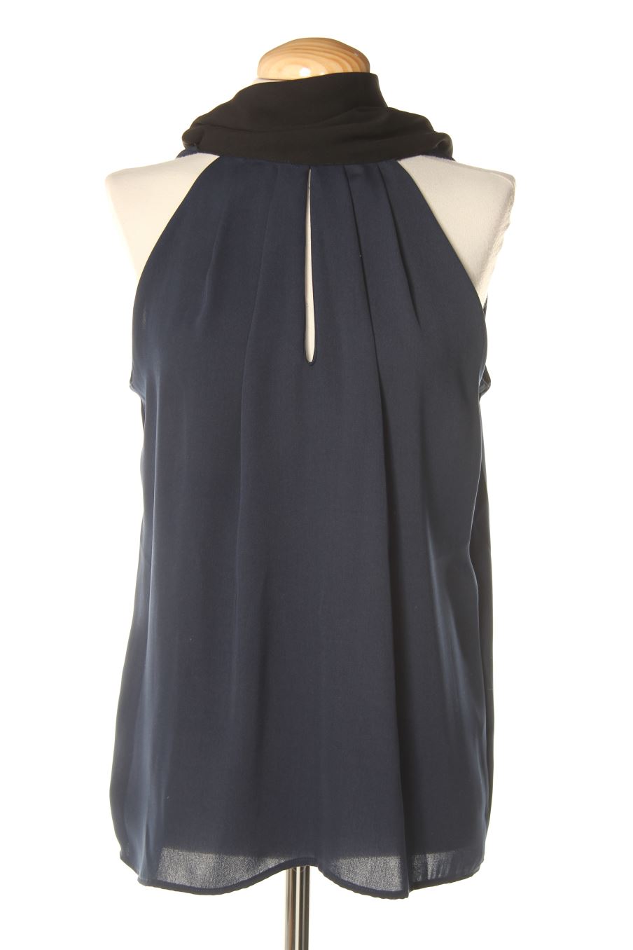 Top Mango de la taille XS, de couleur bleu marine
