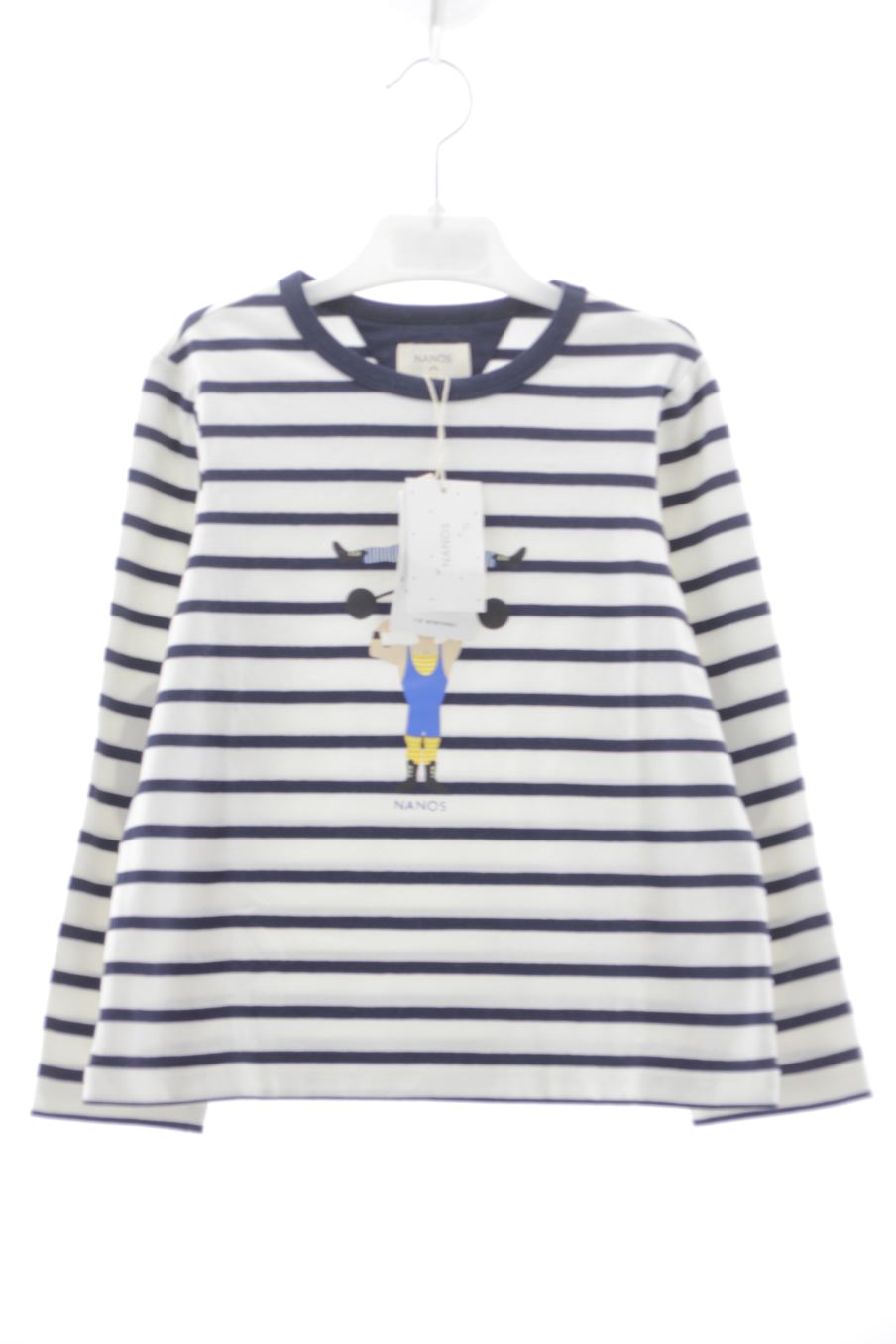 Camiseta de manga larga de Nanos de la talla 5 años con etiqueta