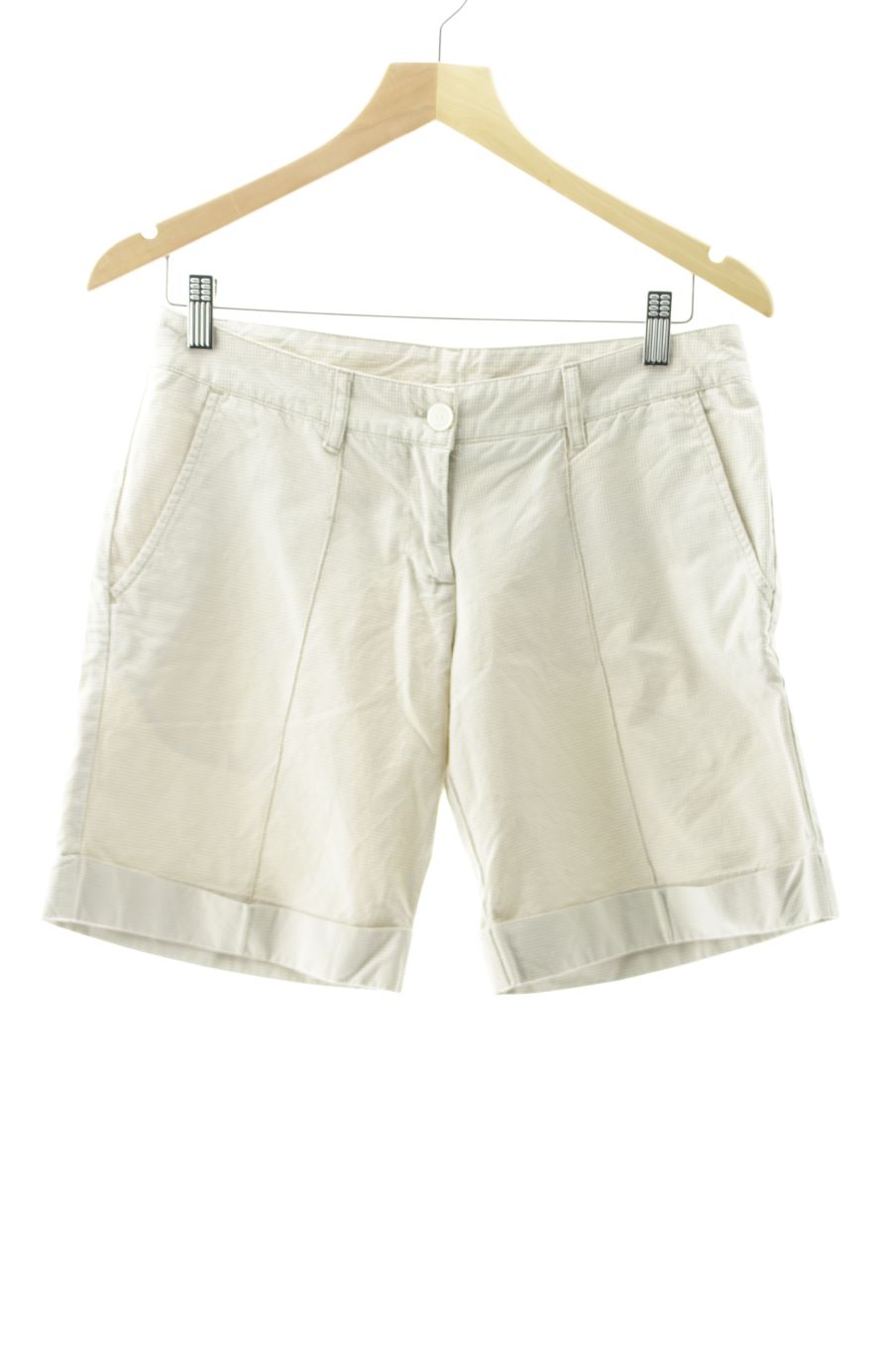Shorts Loreak mendian de la taille 36, de couleur beige