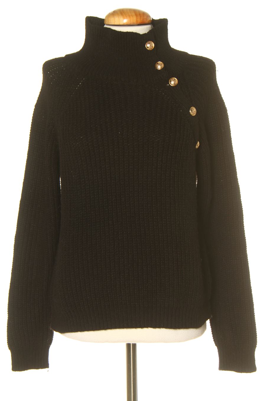 Pull PERCENTIL de la taille XS, de couleur noir
