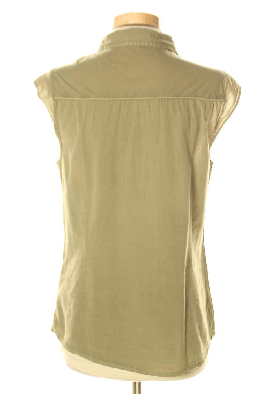 Camisa sin mangas de Somewhere de la talla 38, de color verde