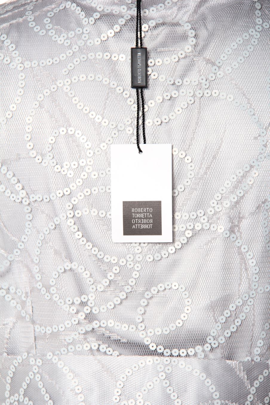 Robe Roberto Torretta de la taille 42, de couleur gris