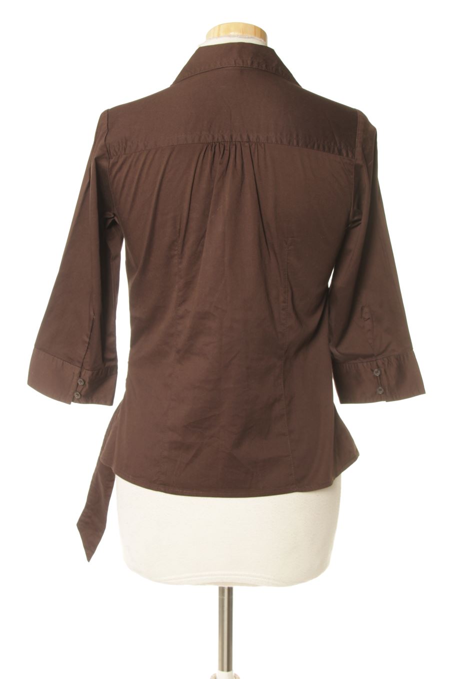 Camisa de H&M de la talla 36, de color marrón