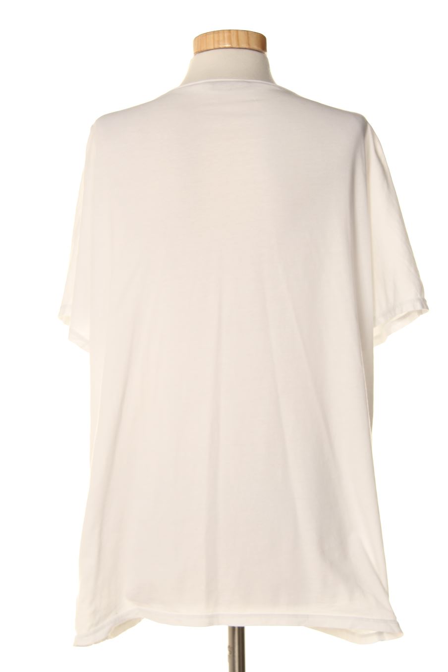 T-shirt Made in italy de la taille L, de couleur blanc