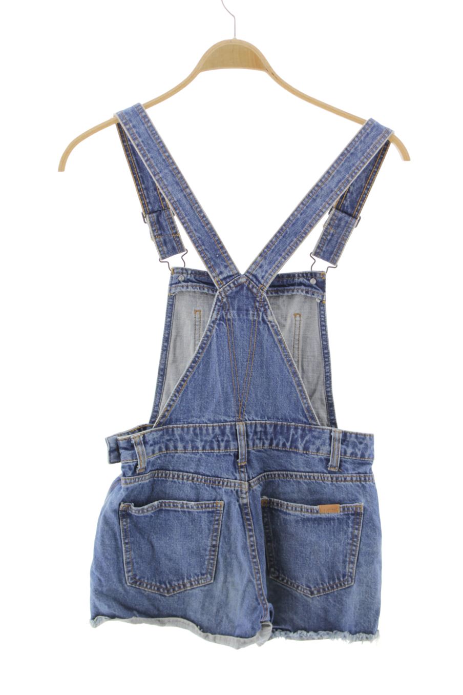 Monos de Bershka de la talla XS, de color azul de ropa vaquera