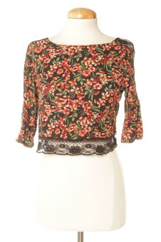 Blouse à manches courtes S NOSOLOINDIA, photo 1 sur 2