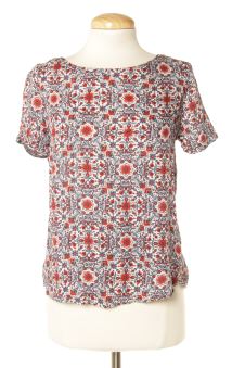 Blouse à manches courtes S Promod, photo 1 sur 2
