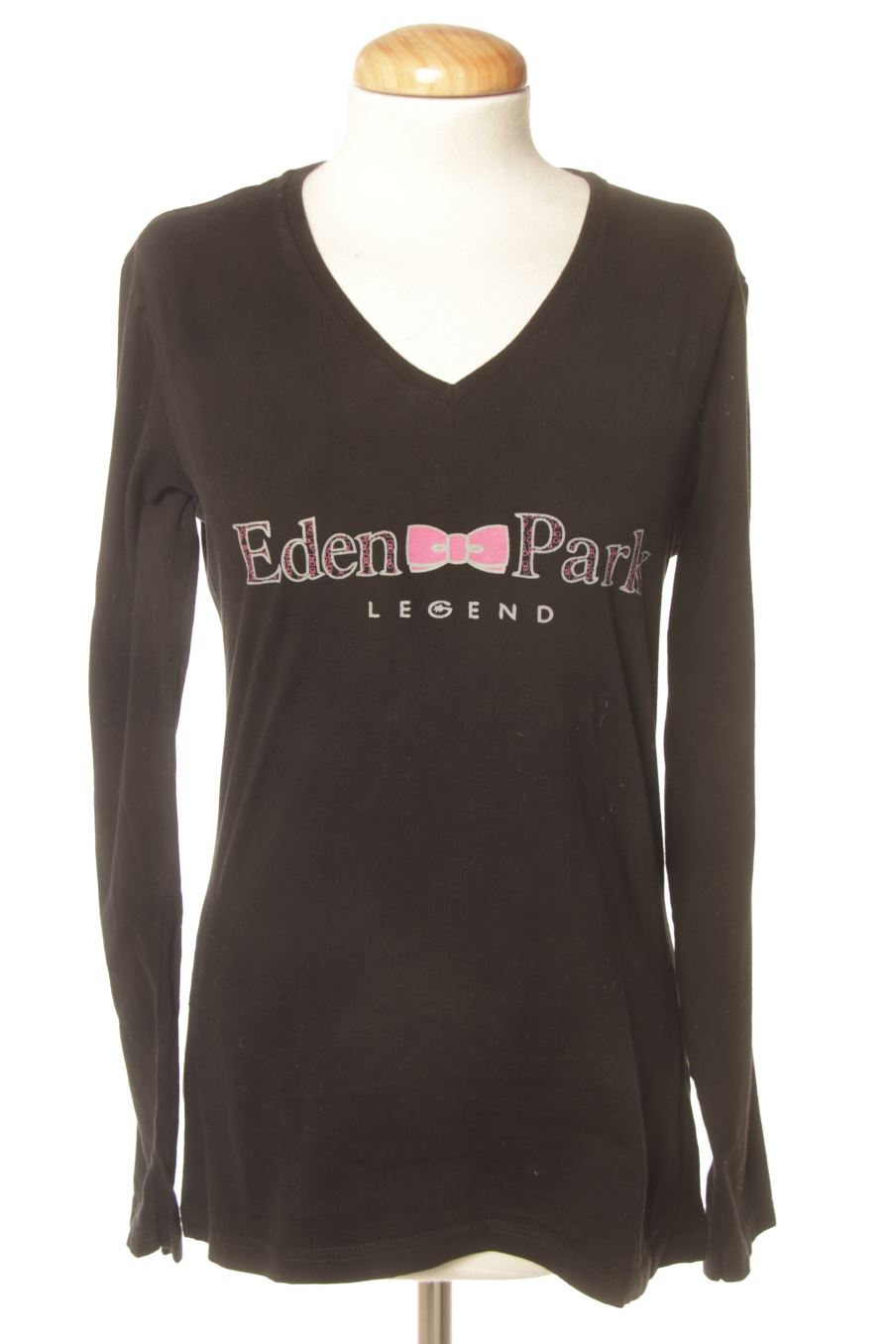 Langärmeliges T-Shirt von Eden Park Größe XXL, Farbe Schwarz, für