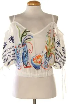 Blusa de manga corta M Desigual, foto 1 de 2