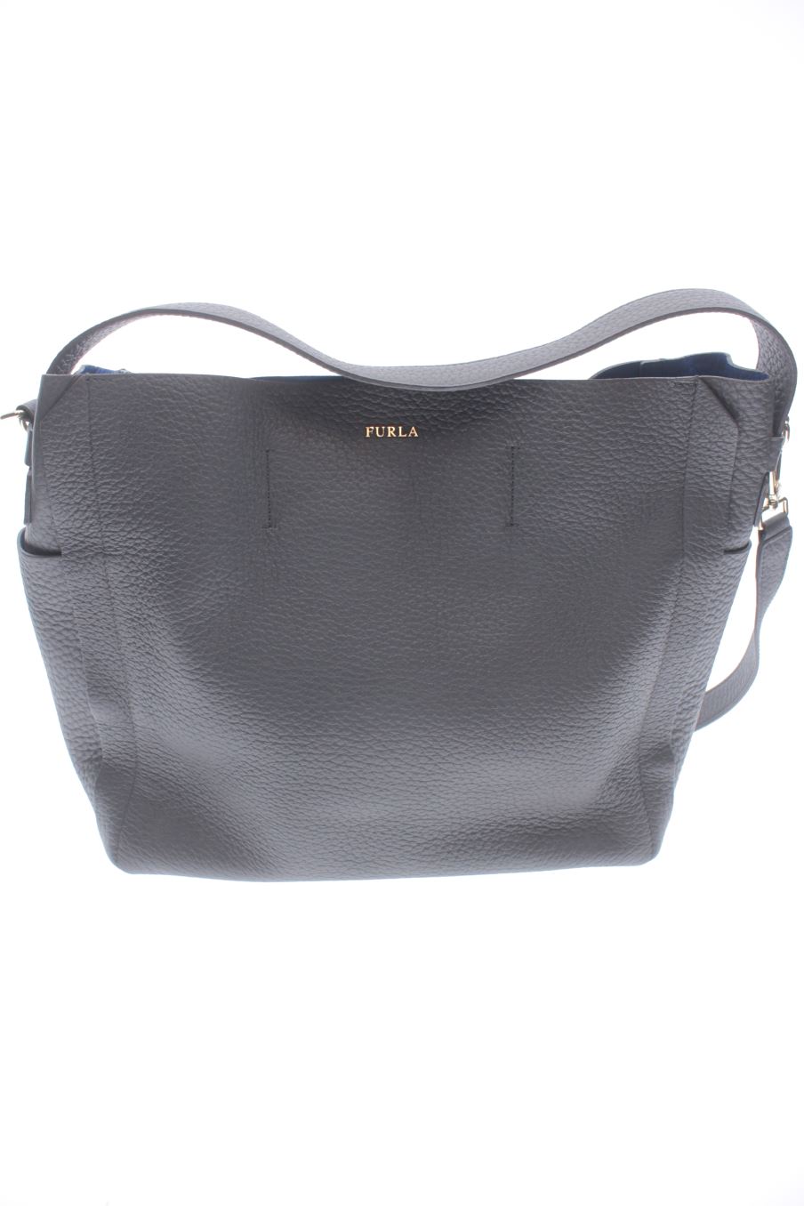 Bolso de Hombro Gris de Furla