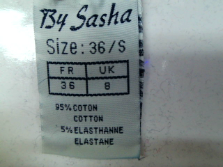 Pantalones cortos de By sasha de la talla 36, de color azul de ropa vaquera