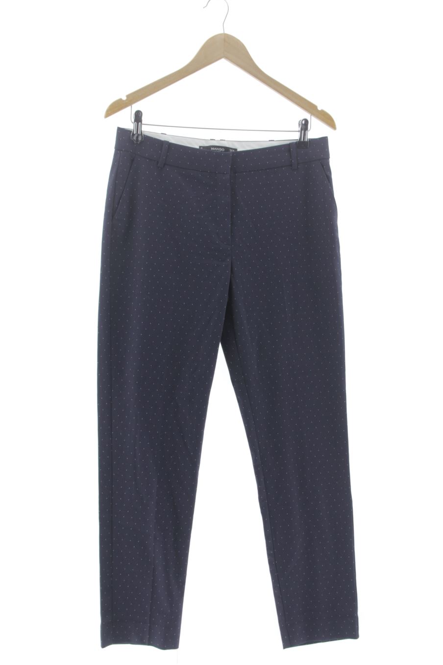 Hose von Mango Größe 38, Farbe Marineblau, für