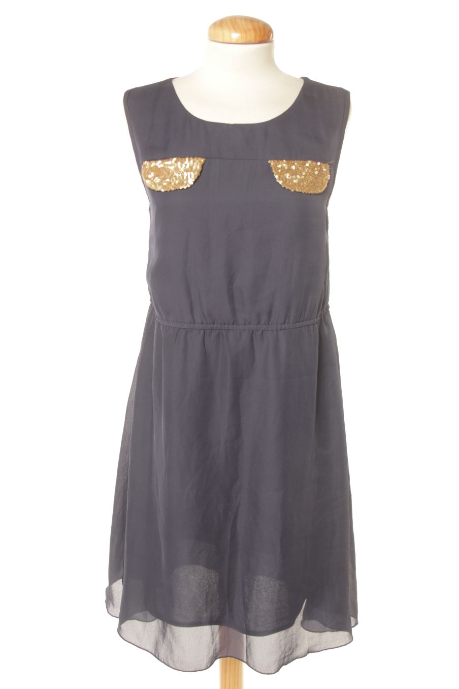 Robe casual kling de la taille XS, de couleur bleu marine