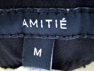 Pantalon Casual Amitié de la taille M, de couleur noir