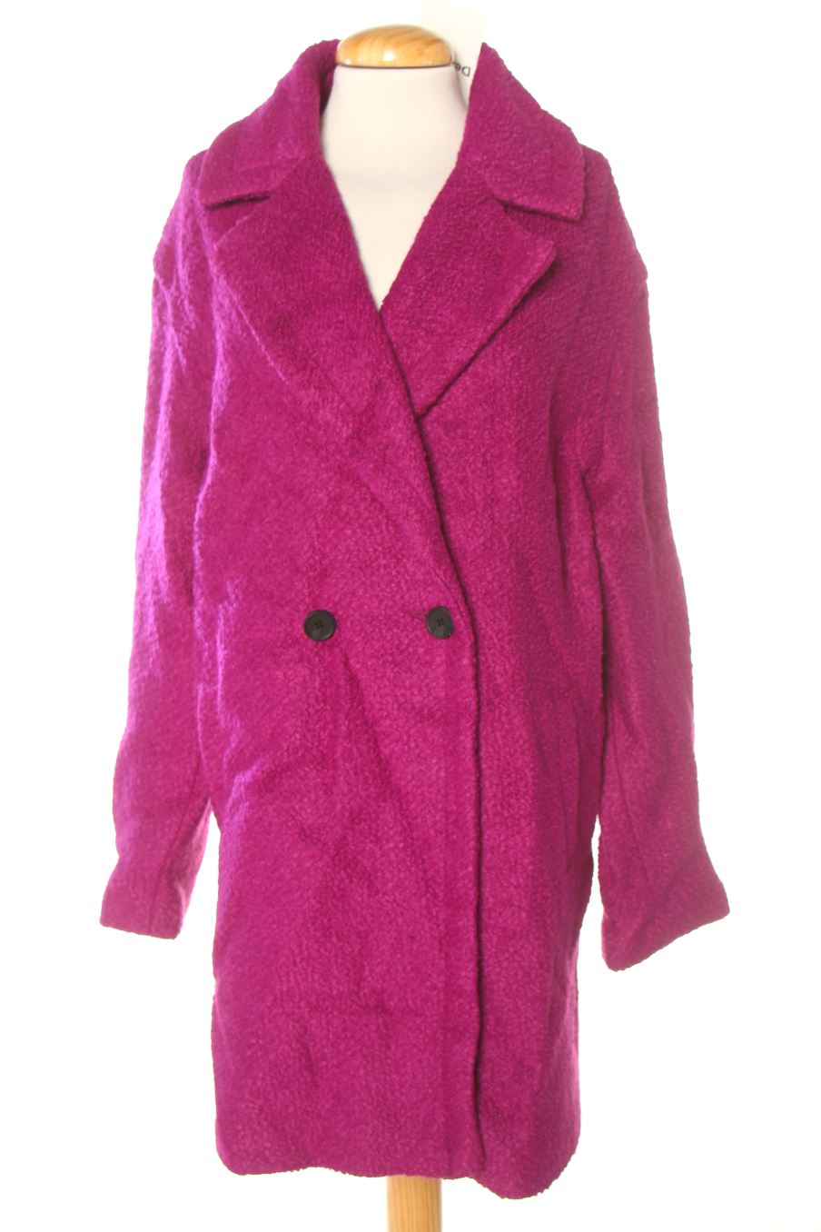 Abrigo de Desigual de la talla M, de color morado