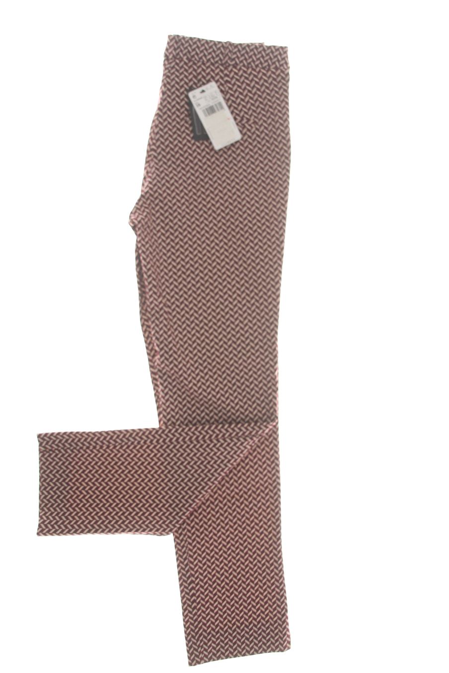 Pantalon Zara de la taille 38, de couleur bordeaux