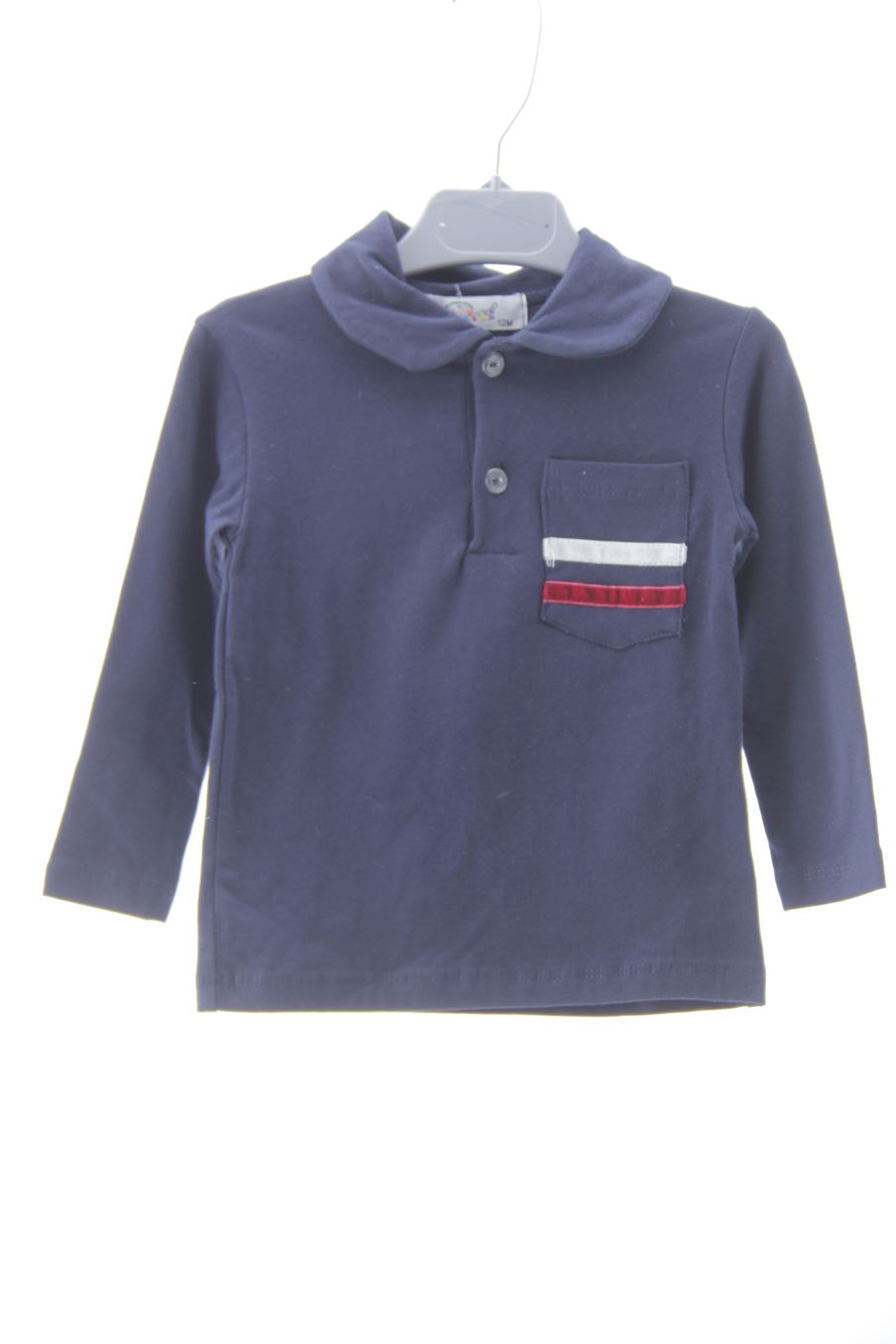 Camiseta de manga larga de Trapitos de la talla 12 meses con etiqueta