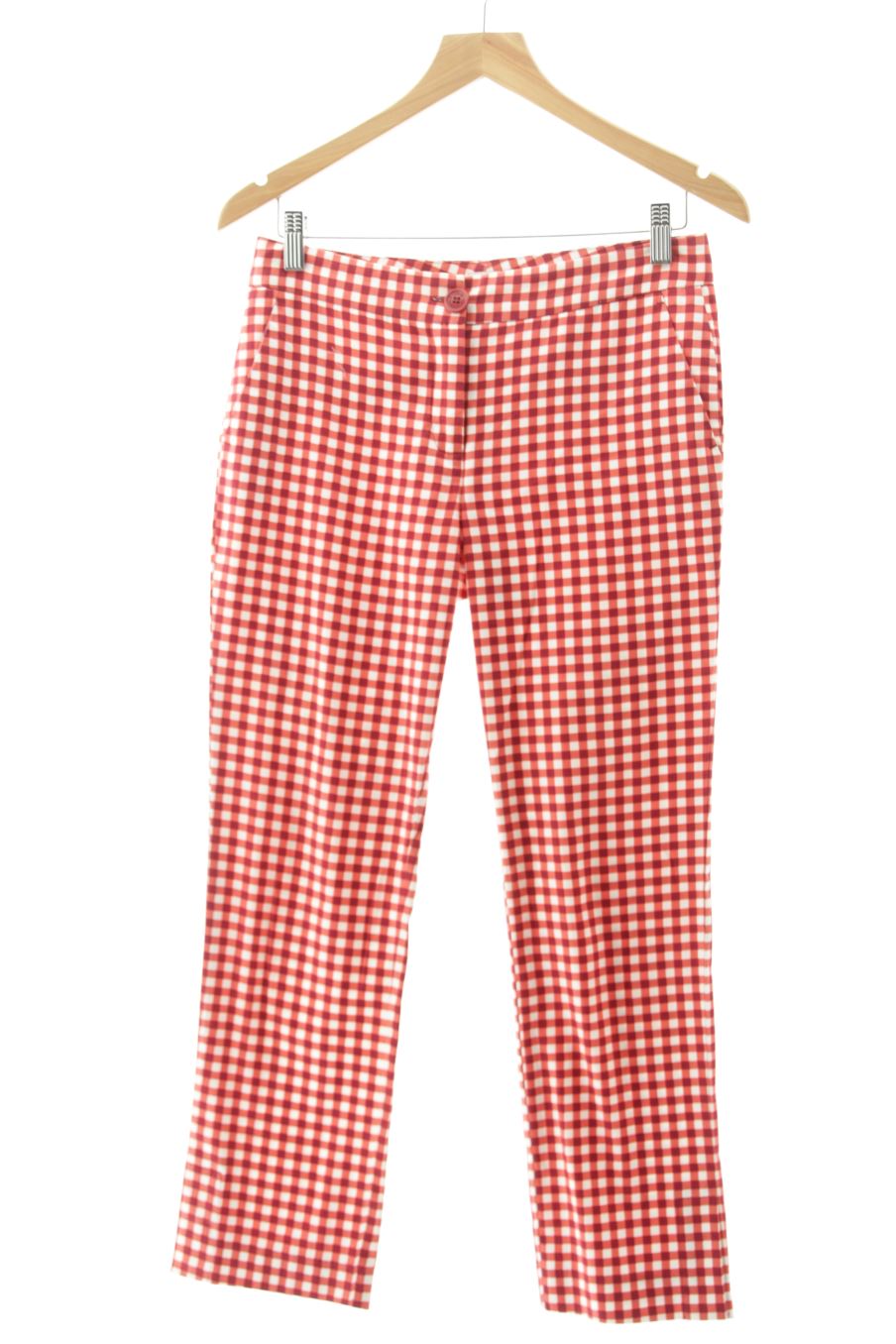 Pantalón de Adolfo Dominguez de la talla 36, de color cuadros