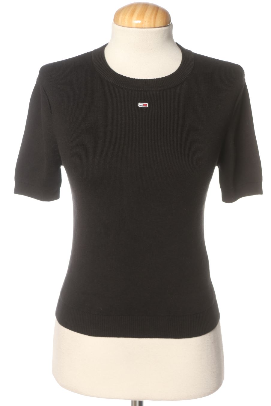 Pullover von Tommy Jeans Größe XS, Farbe Schwarz, für