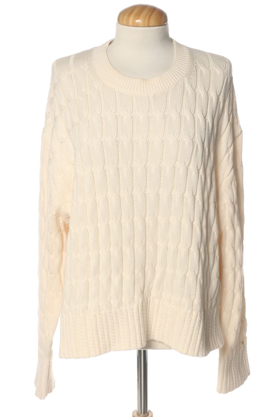 Pull Tommy Hilfiger de la taille L, de couleur beige
