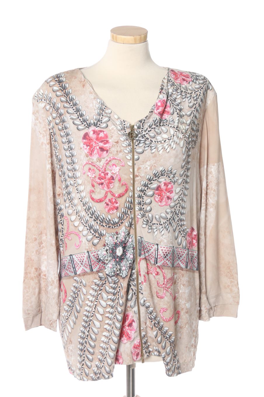 Veste En Cuir Pino Covino Italie – Taille 48 (16), Marron Foncé, Occasion TBE !