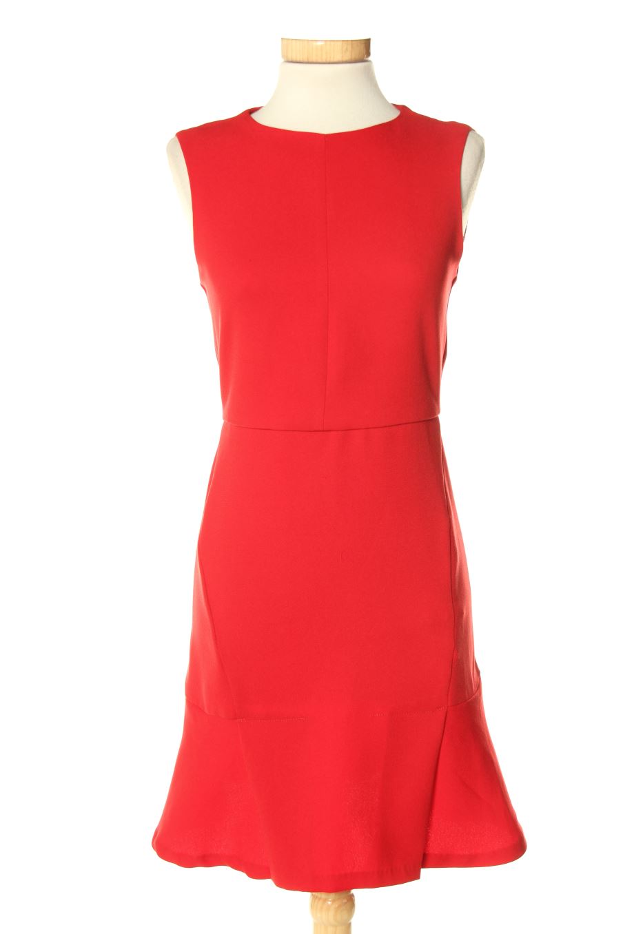 Robe casual Trafaluc de la taille XS, de couleur rouge