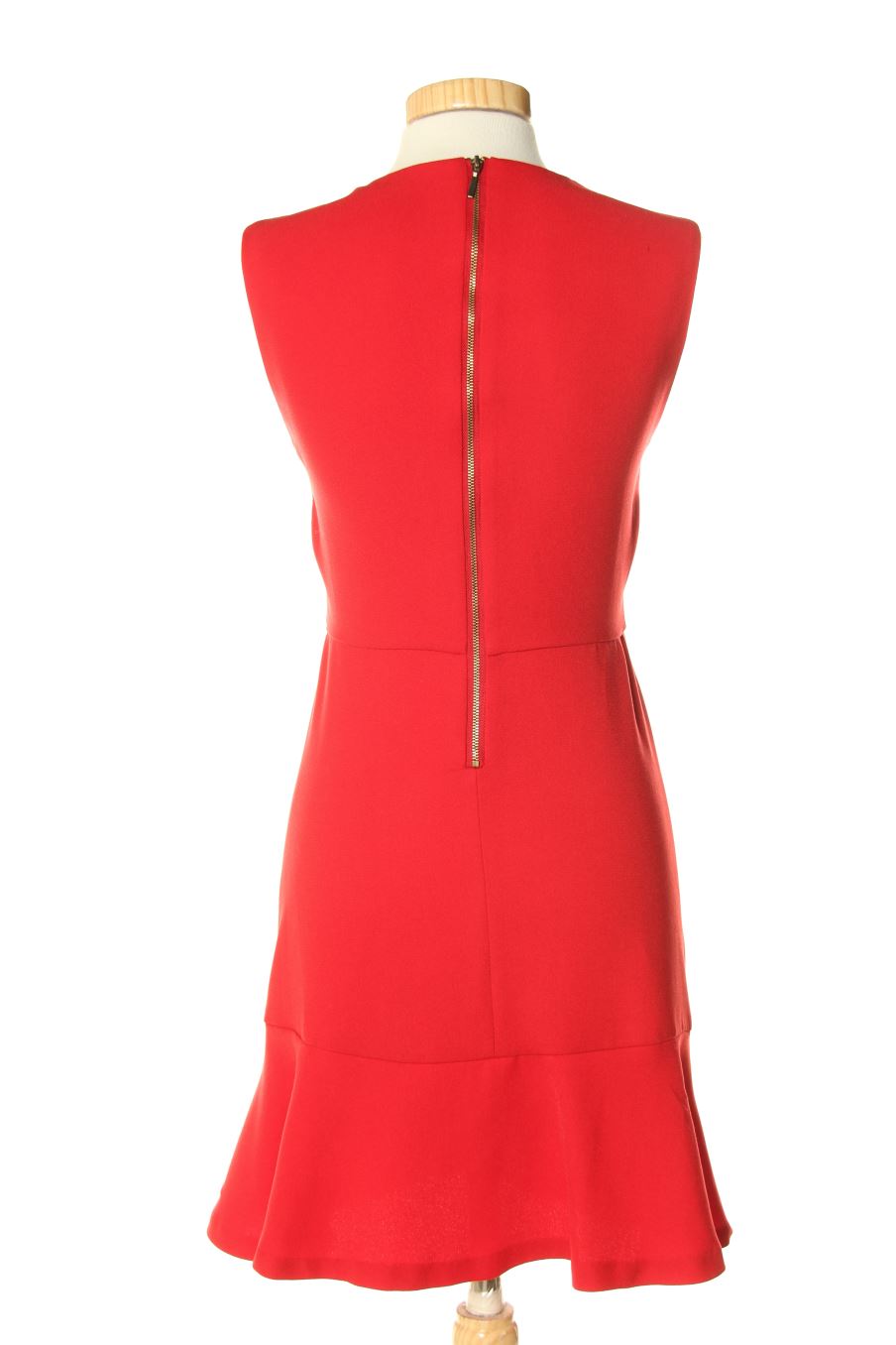 Robe casual Trafaluc de la taille XS, de couleur rouge