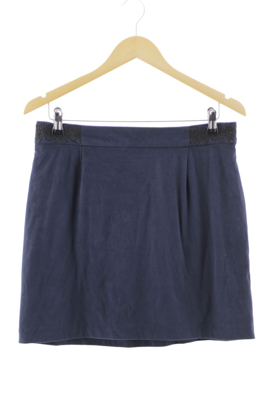 Jupe Naf Naf de la taille 42, de couleur bleu marine