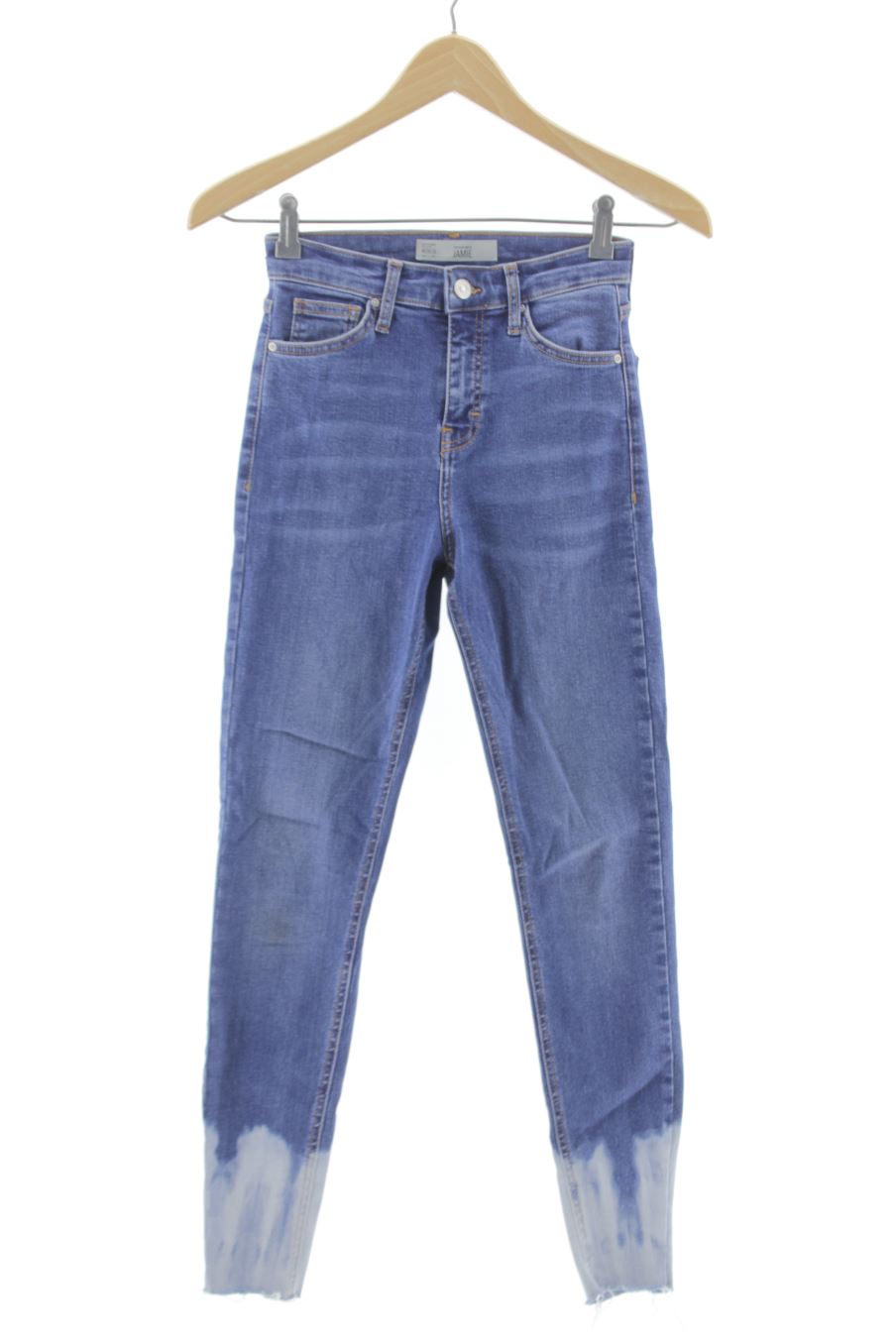 Jeans Topshop de la taille 32, de couleur bleu de denim