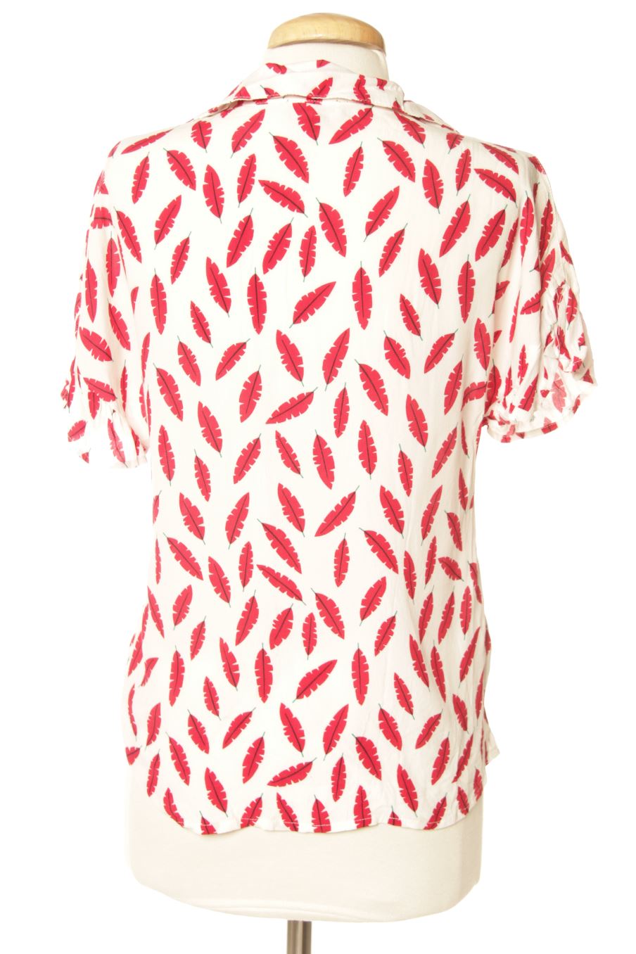 Kurzärmelige Bluse von Surkana Größe XS, Farbe Aufdruck, für