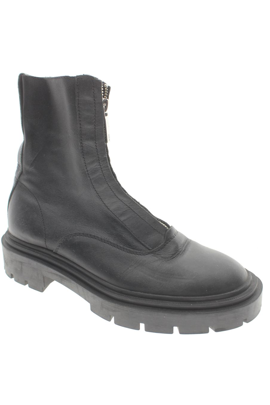 Botines de Zara de la talla 37, de color negro de