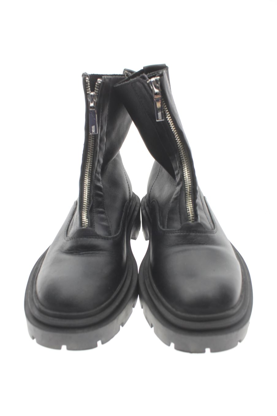 Botines de Zara de la talla 37, de color negro de