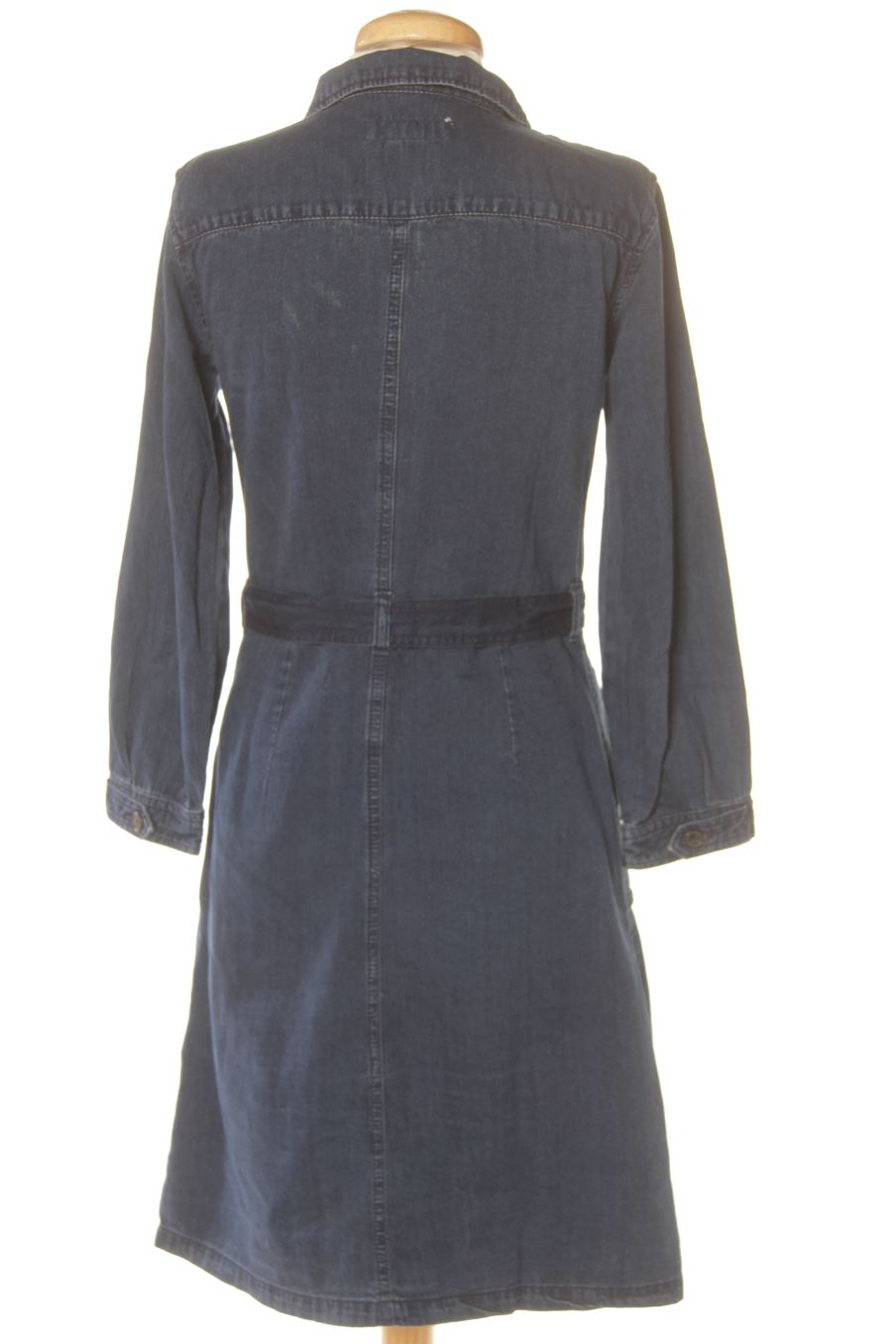 Robe casual H&M de la taille 36, de couleur bleu de denim