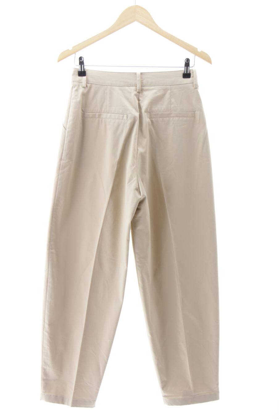 Pantalon Zara de la taille 34, de couleur beige