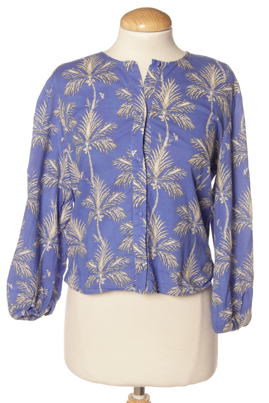 Blusa de manga larga de Zara de la talla XS, de color estampado