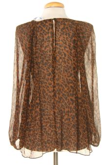 Blusa de manga larga XS Zara