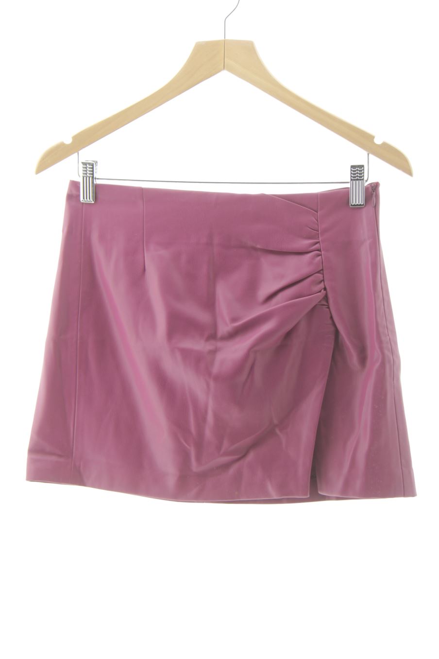 Falda de Bershka de la talla S, de color morado