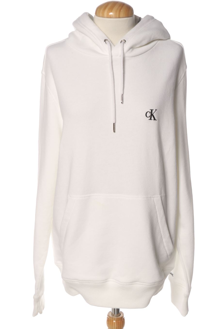 Sweat Calvin Klein de la taille M, de couleur blanc
