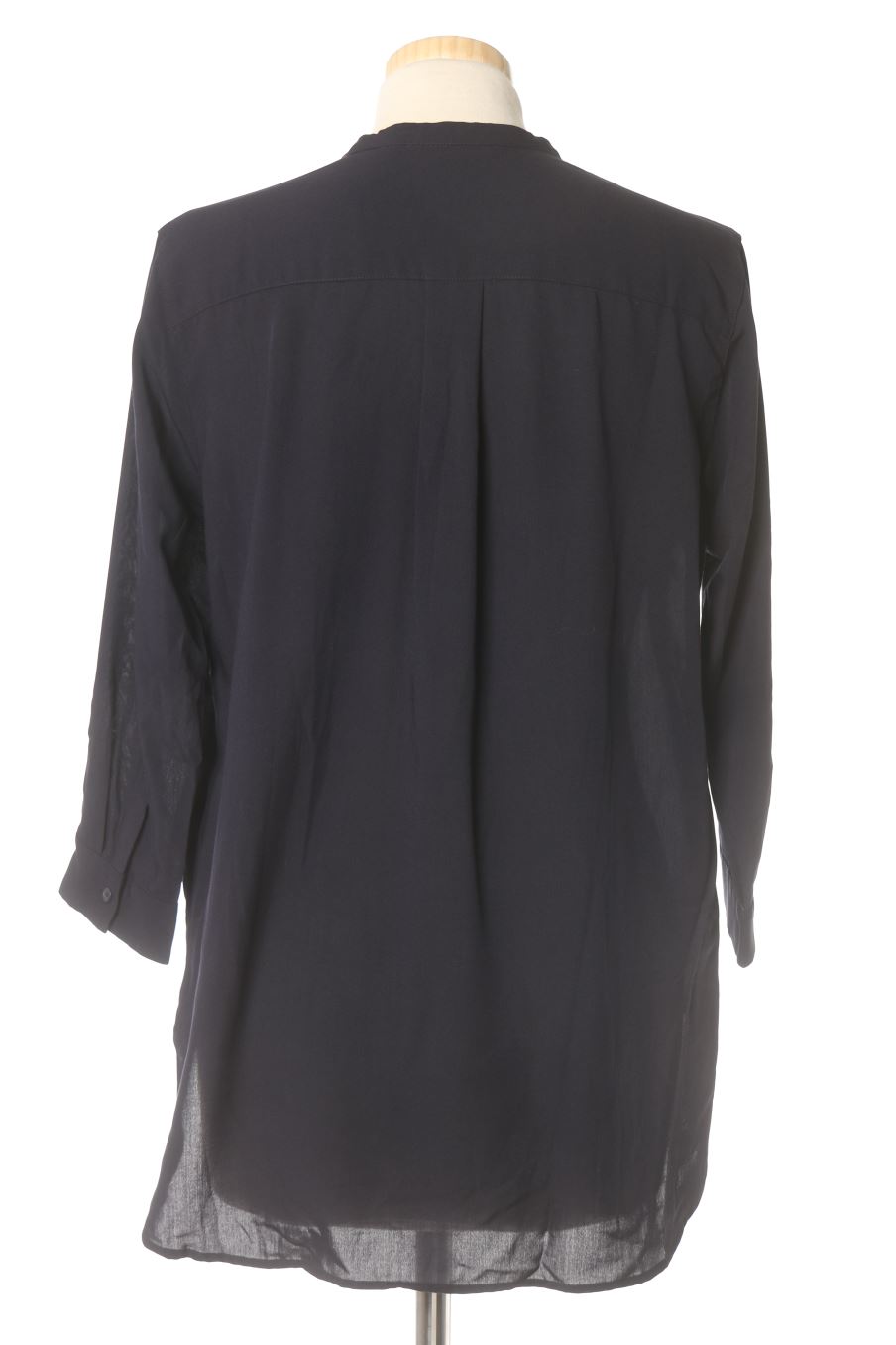 Blouse à manches longues Uniqlo de la taille S, de couleur bleu marine