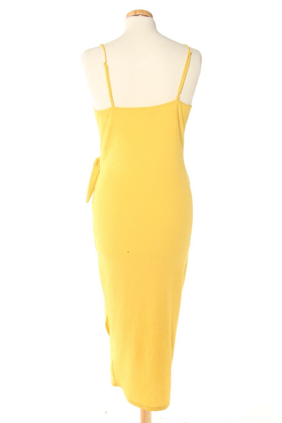Vestido casual de H&M de la talla M, de color amarillo