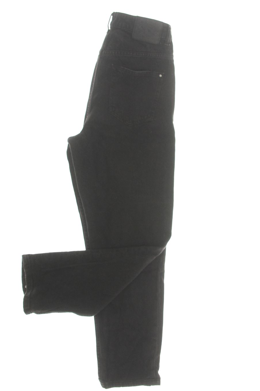 Vaqueros de Zara de la talla 40, de color negro de ropa vaquera