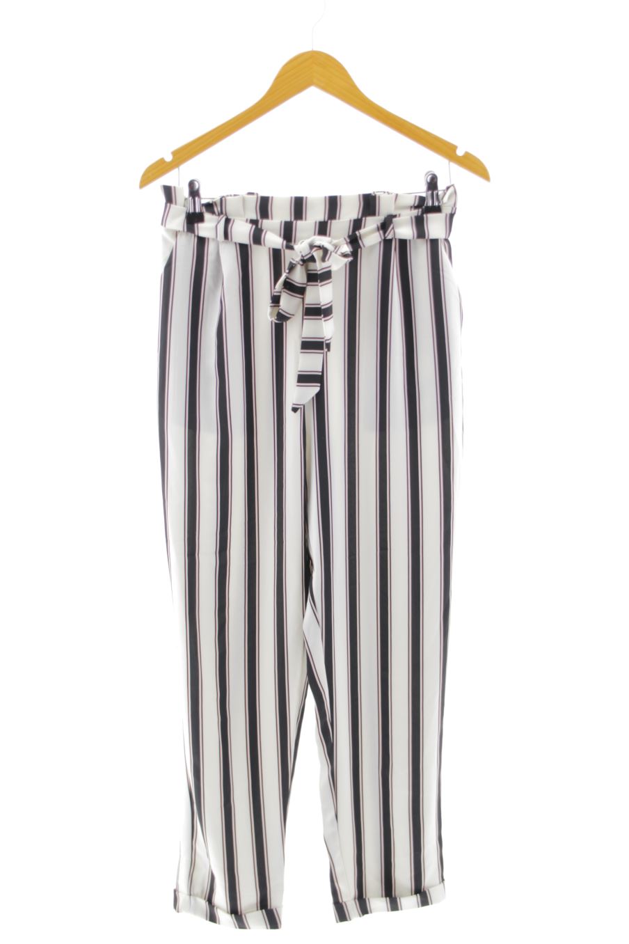 Pantalón Casual de Pull & Bear de la talla M, de color rayas