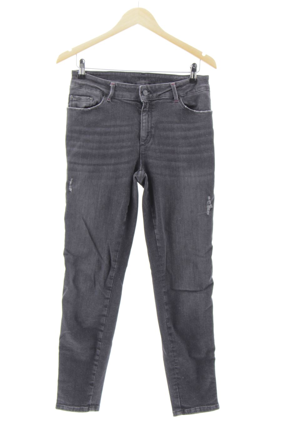 Jeans Bonita de la taille 40, de couleur noir de denim